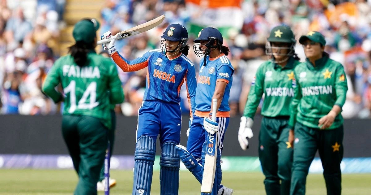 Supporting image for India's women defeat Pakistan after Pakistan scores only 55 in the Asia Cup