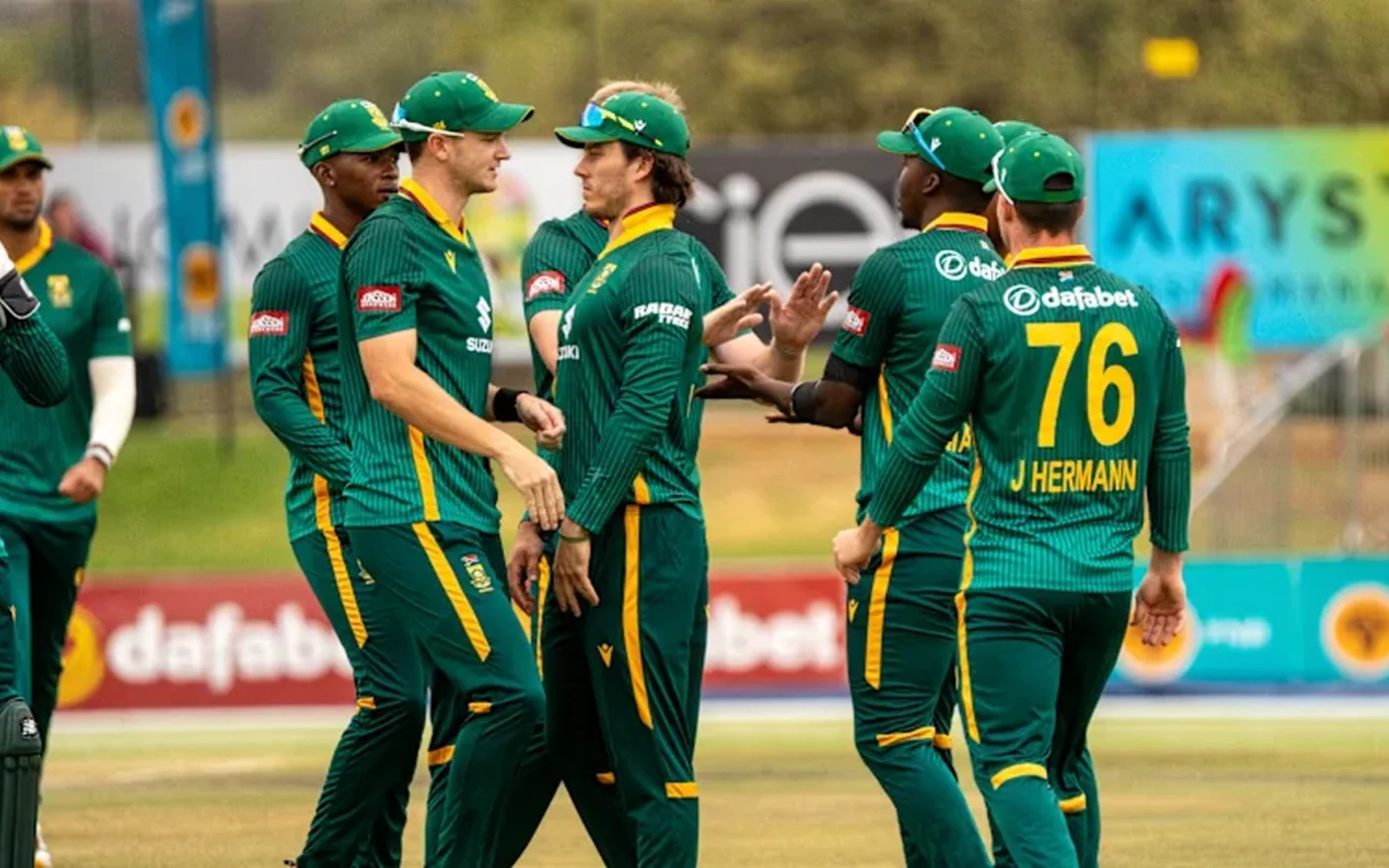South Africa complete a 3-0 ODI series win over Namibia