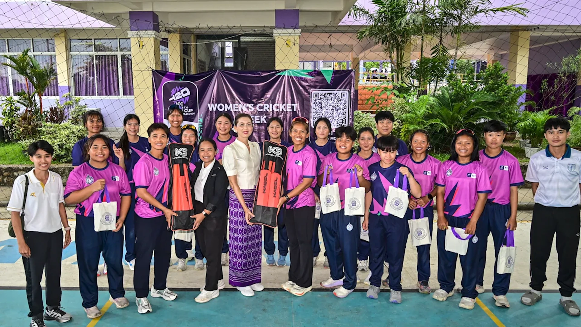 Thailand's women compete during the series that produced two August award nominees