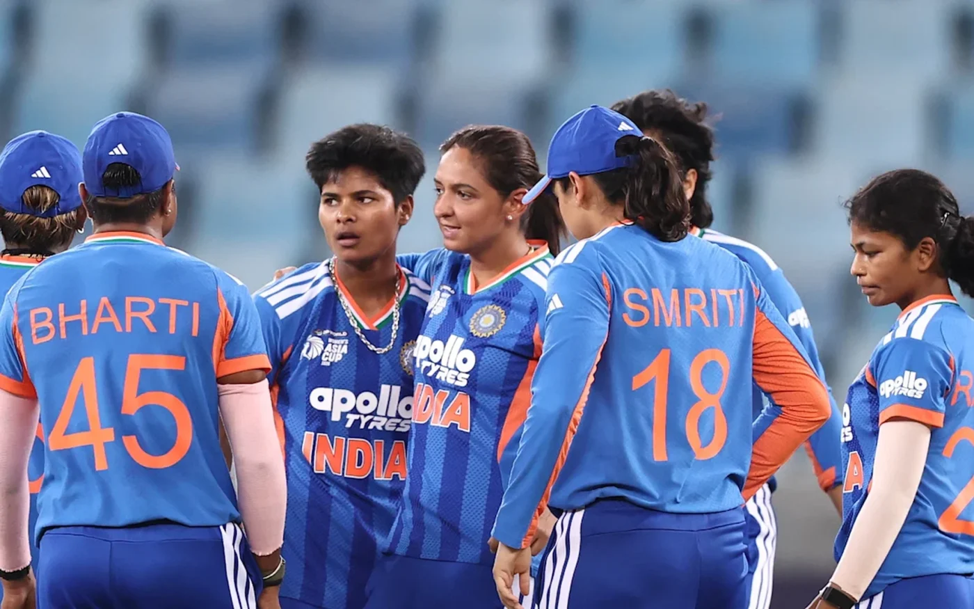 India women’s player Kranti Gaud accepts a fine for a gesture towards an opponent